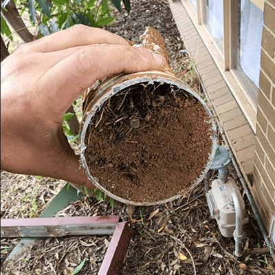 Blocked drainage pipe clearing in Altona